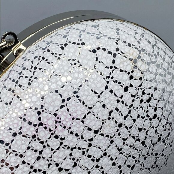 Chiara Boni Alba Metallic Leather Clutch - Picture 6 of 12